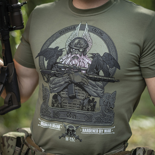 M-Tac футболка Odin Light Olive. Фото 11