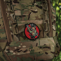 M-Tac нашивка Tactical girl №3 Водограй Бірюза PVC. Фото 2