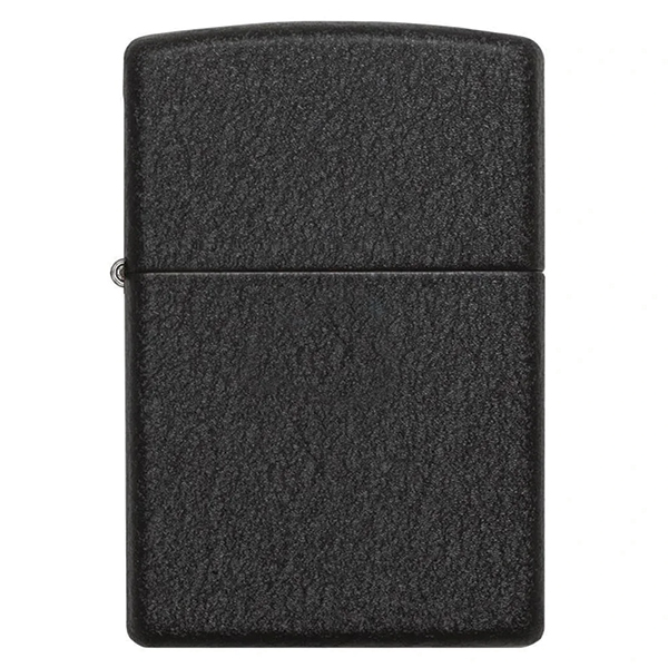 Запальничка ZIPPO black crackle 236. Фото 2