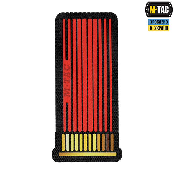 M-Tac нашивка 12GA Ammo Black