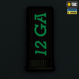 M-Tac нашивка 12GA Ammo Black/GID. Фото 2