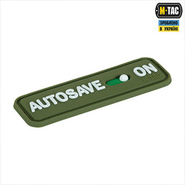 M-Tac нашивка Autosave PVC Olive. Фото 2