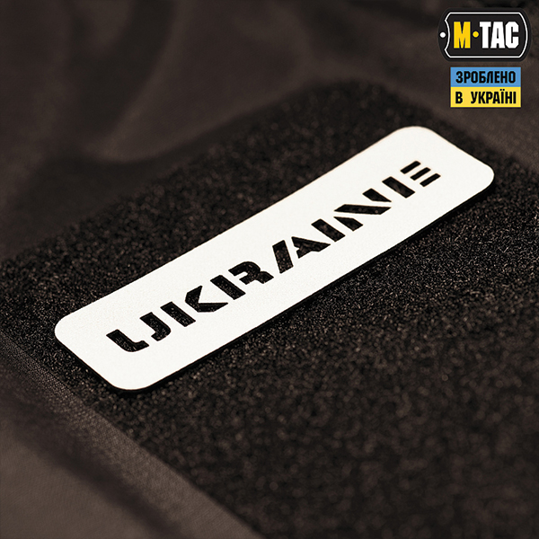 M-Tac нашивка Ukraine скрізна 25х80 Laser Cut світловідбиваюча. Фото 2