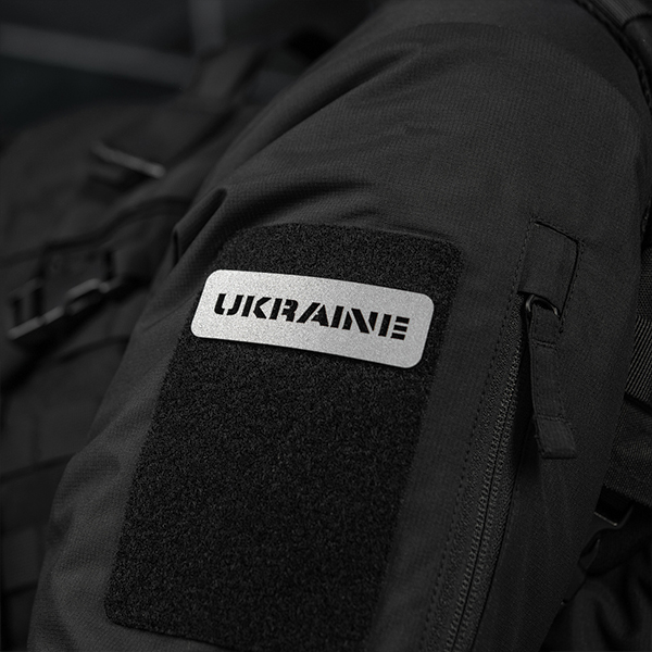 M-Tac нашивка Ukraine скрізна 25х80 Laser Cut світловідбиваюча. Фото 3