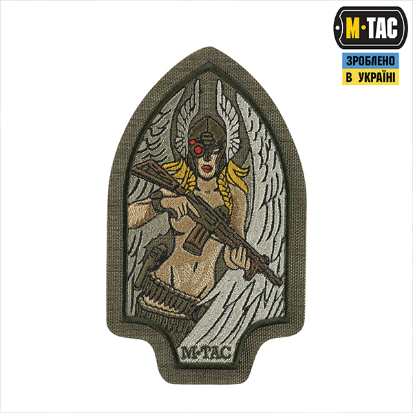 M-Tac нашивка Valkyrie (вишивка) Ranger Green
