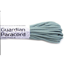 Guardian Paracord 550 Тype III Blue&Yellow Diamond 10 м. Фото 3