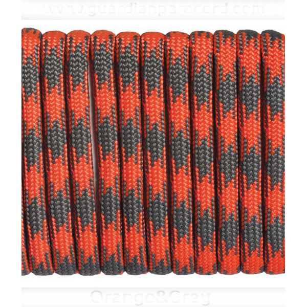 Guardian Paracord 550 Тype III Orange&Grey 10 м. Фото 3