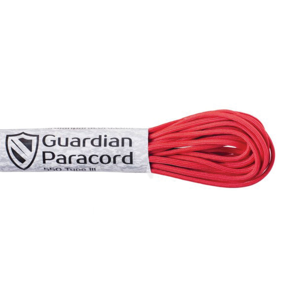 Guardian Paracord 550 Тype III Red 10 м. Фото 2