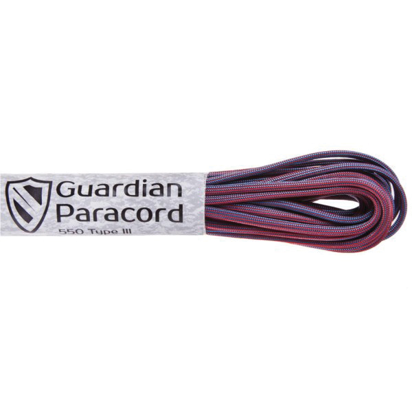 Guardian Paracord 550 Тype III Red&Ocean Stripe 10 м. Фото 2