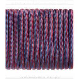 Guardian Paracord 550 Тype III Red&Ocean Stripe 10 м. Фото 3