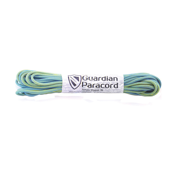 Guardian Paracord 550 Тype III Blue&Yellow Stripe 10 м