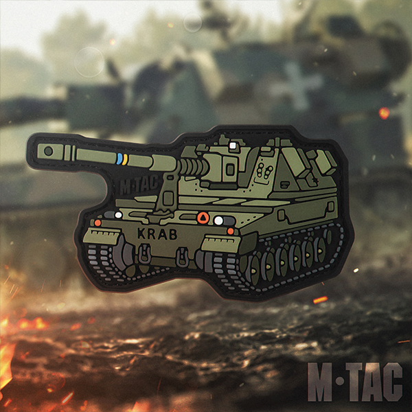 M-Tac нашивка Krab (PVC). Фото 2