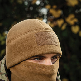 M-Tac шапка Watch Cap Elite фліс (320г/м2) з липучкою Coyote Brown. Фото 9