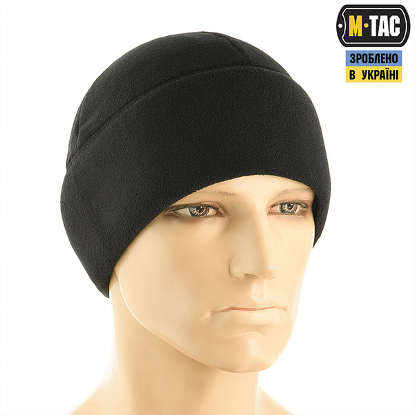 M-Tac шапка Watch Cap Premium фліс (250г/м2) with Slimtex Black . Фото 3