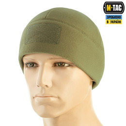 M-Tac шапка Watch Cap Elite фліс (320г/м2) з липучкою Tan