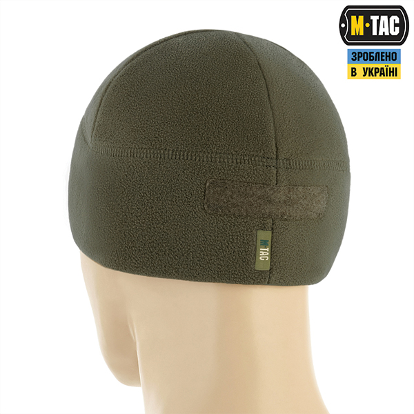 M-Tac шапка Watch Cap Elite фліс (320г/м2) з липучкою Dark Olive . Фото 4