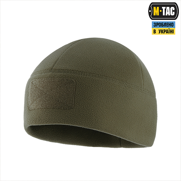 M-Tac шапка Watch Cap Elite фліс (320г/м2) з липучкою Dark Olive . Фото 5
