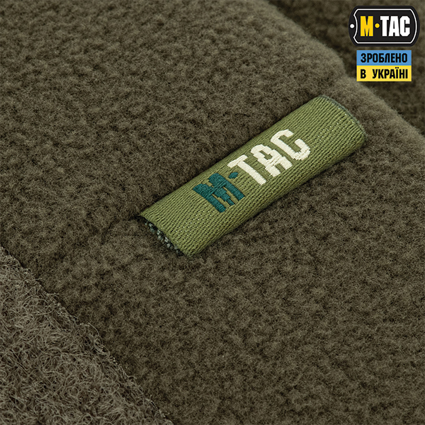 M-Tac шапка Watch Cap Elite фліс (320г/м2) з липучкою Dark Olive . Фото 7