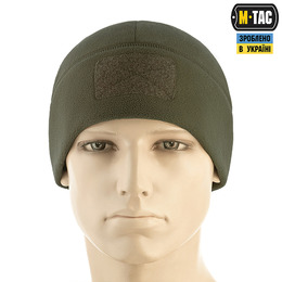 M-Tac шапка Watch Cap Elite фліс (320г/м2) з липучкою Dark Olive 