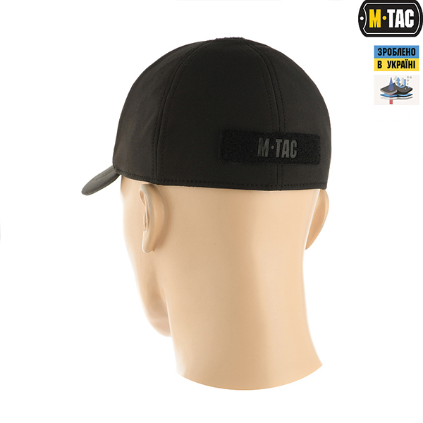 M-Tac бейсболка тактична Soft Shell Cold Weather Black. Фото 3