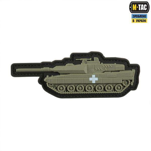 M-Tac нашивка Танк хрест №1