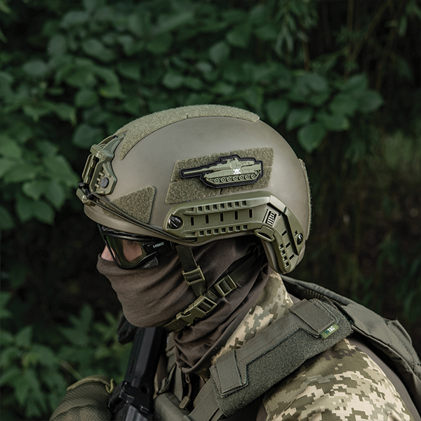 M-Tac нашивка Танк череп. Фото 4