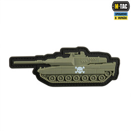M-Tac нашивка Танк череп