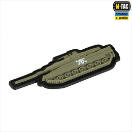 M-Tac нашивка Танк череп