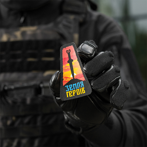 M-Tac нашивка Скіфія-Земля героїв Black. Фото 5