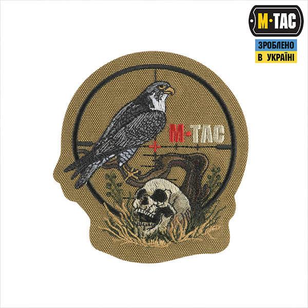 M-Tac нашивка Снайпер (вишивка) Coyote