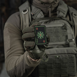 M-Tac нашивка карта Шолом Жаху (вишивка) Black/Olive. Фото 4