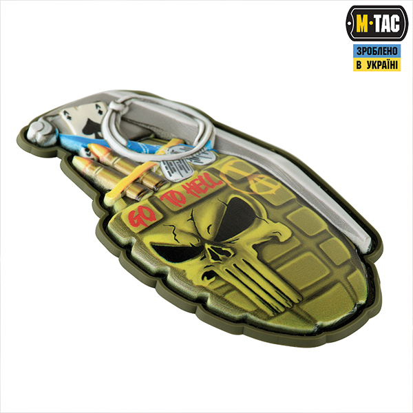 M-Tac нашивка Лимонка 3 3D PVC. Фото 2