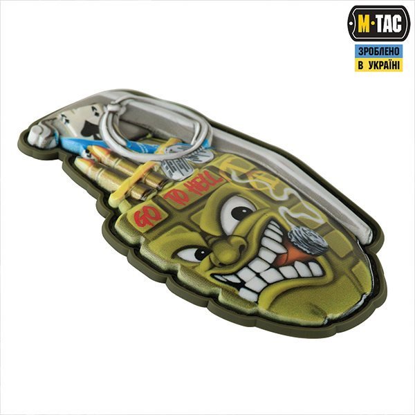 M-Tac нашивка Лимонка 4 3D PVC. Фото 2