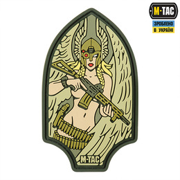 M-Tac нашивка Піка Валькірія PVC Olive