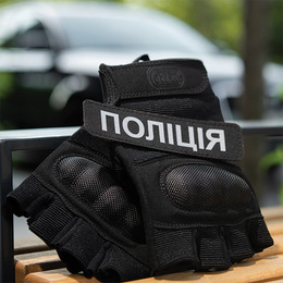 M-Tac нашивка Поліція (світловідбивний напис) Black. Фото 5