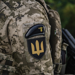 M-Tac нашивка берет (Танкові війська)