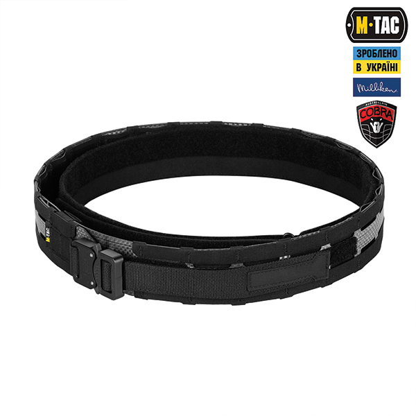 M-Tac ремінь Tiger Belt Cobra Buckle Black. Фото 2