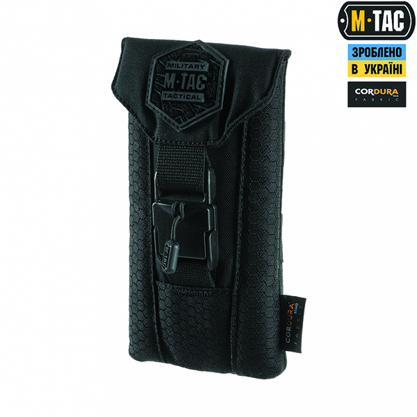 M-Tac підсумок для смартфону Elite Medium Hex Black
