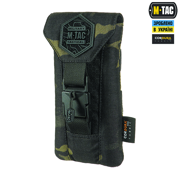 M-Tac підсумок для смартфону Elite Medium Hex Multicam Black/Black