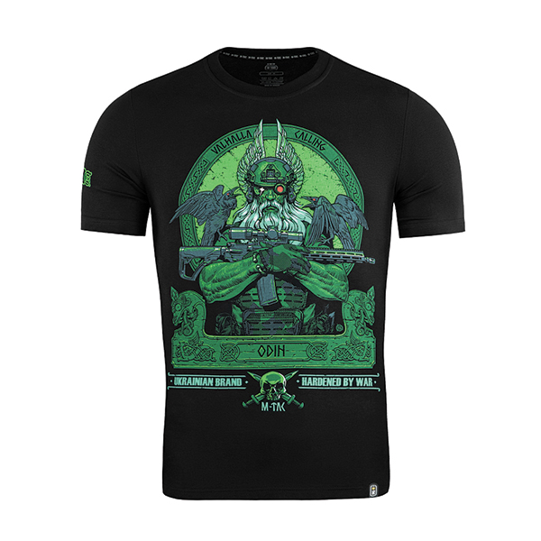 M-Tac футболка Odin Night Vision Black. Фото 2