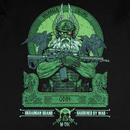M-Tac футболка Odin Night Vision Black. Фото 5