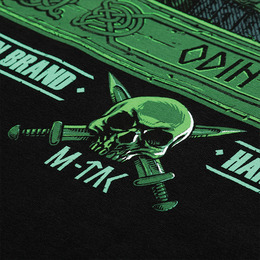M-Tac футболка Odin Night Vision Black. Фото 8