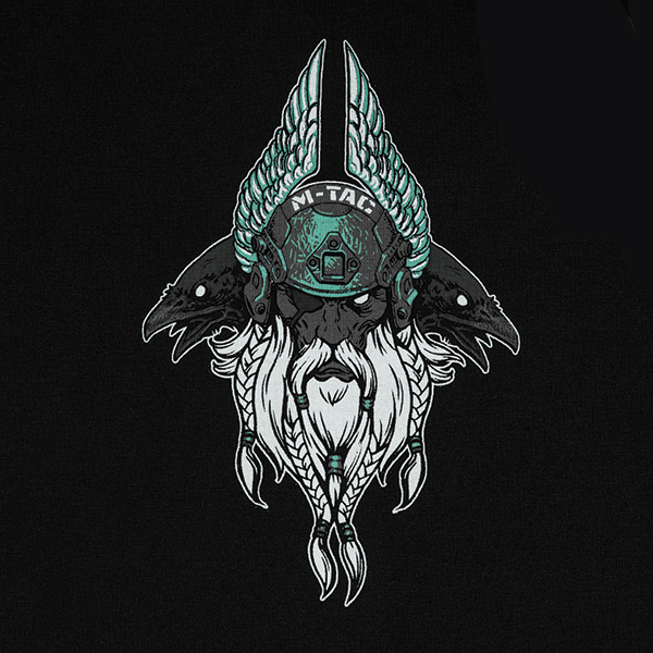M-Tac футболка Odin Mystery Black. Фото 5