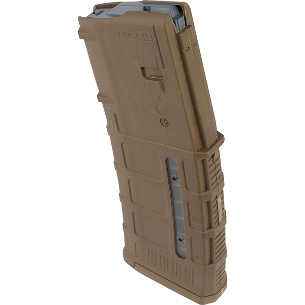 Магазин Magpul PMAG G3 кал. 223 Rem 30 патр з вікном пісочний. Фото 2