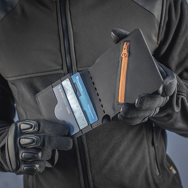 M-Tac гаманець Slim Elite Gen. II Black/Orange. Фото 9