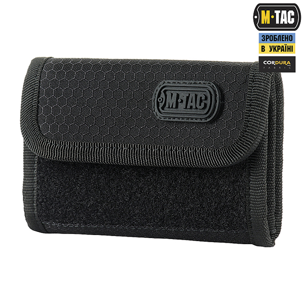 M-Tac гаманець з липучкою Elite Gen.II Hex Black