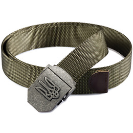 M-Tac ремінь з Тризубом Olive