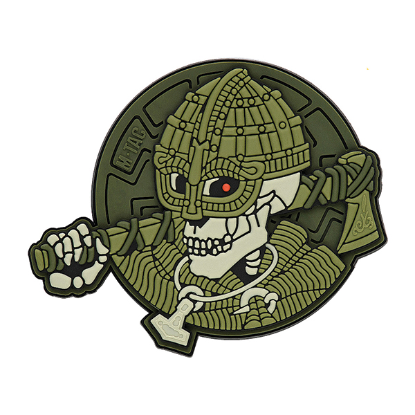 M-Tac нашивка Undead Viking 3D PVC Olive