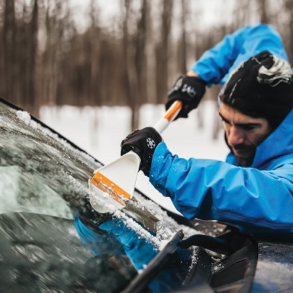 Лопата для автомобіля Fiskars SnowXpert. Фото 3