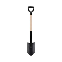Лопата з дерев’яною ручкою Fiskars Solid